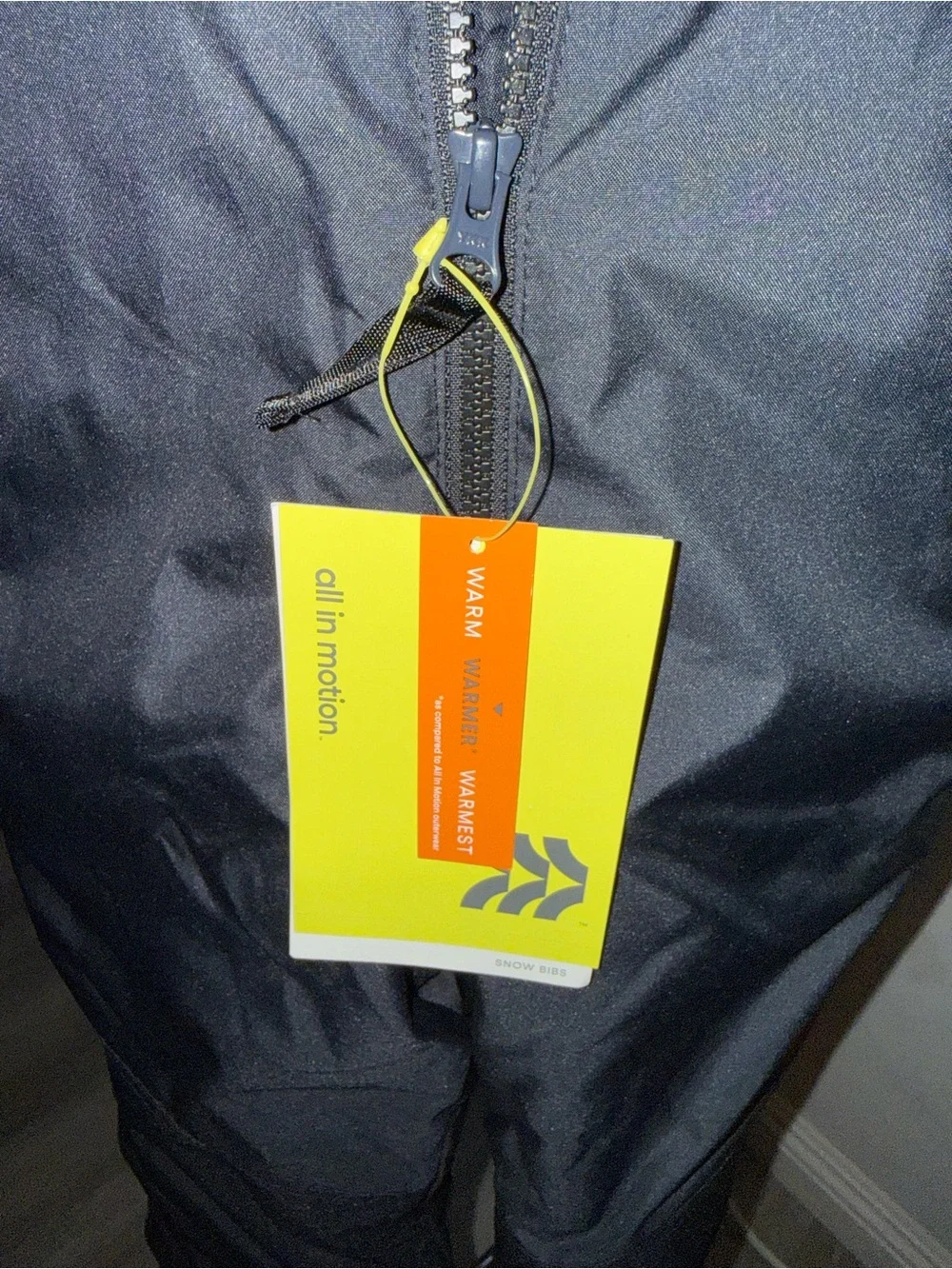 all in motion Black Insulated Snow Bibs - Picture 3 of 5